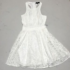 Lulus halter dress with cutouts